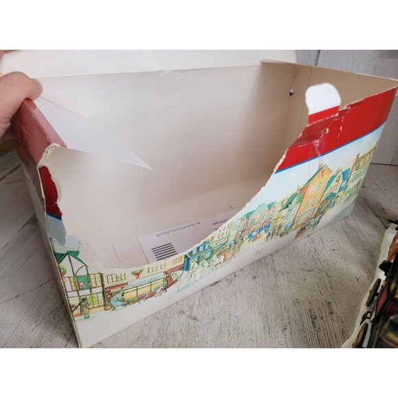 Lemax stagecoach horse village accessory Xmas couple vintage - Picture 9 of 9